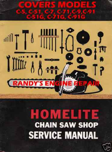 Homelite service information - homelite,