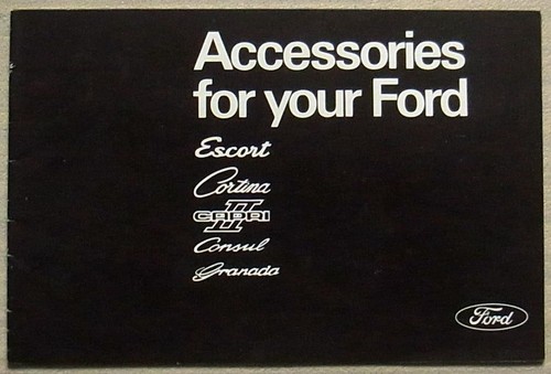 Ford escort cortina capri - ford,
