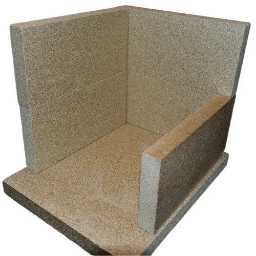 Vermiculite firebrick fire - vermiculite,