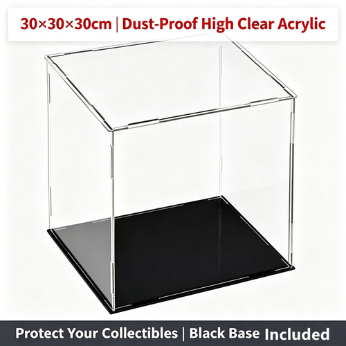 Clear acrylic display case - display,