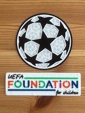 2024-2025 UEFA Champions League Starball + Foundation Player Size Patch Badge