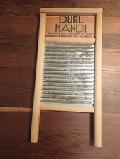 Vintage Dubl Handi Wash Board