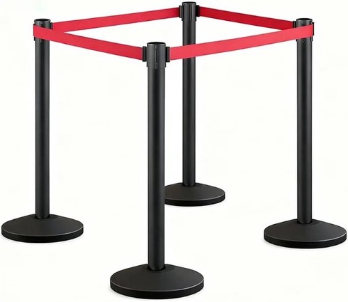 Crowd control stanchions - control, stanchions+