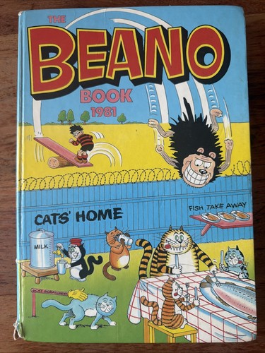 The beano book - book, 1981