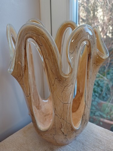 Jozefina glass vase krosno - glass,