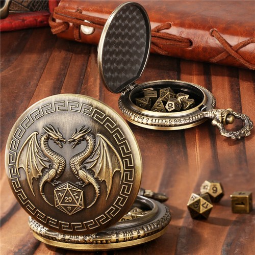 7pcs mini rpg dice - set, metal