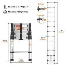 Heavy Duty Telescopic Ladder