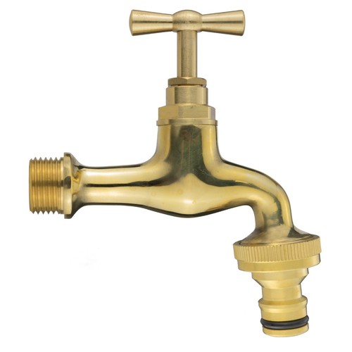 Outdoor brass garden tap - outdoor,