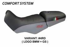 Bmw R 1150 Gs & R 1100 Gs Tappezzeria Italia Seat Cover Red Anti Slip Design 71