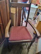 Antique oak carver chair -