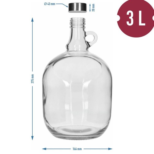 Dama glass demijohn - dama,