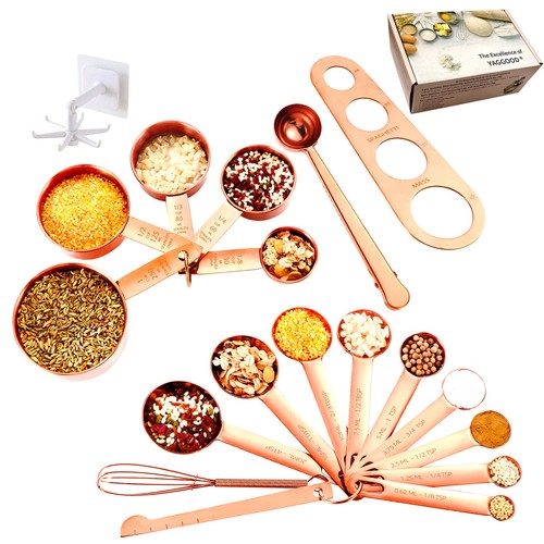Measuring cups and spoons set - cups,