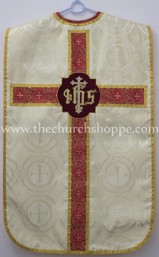 New felt gold chasuble - new,