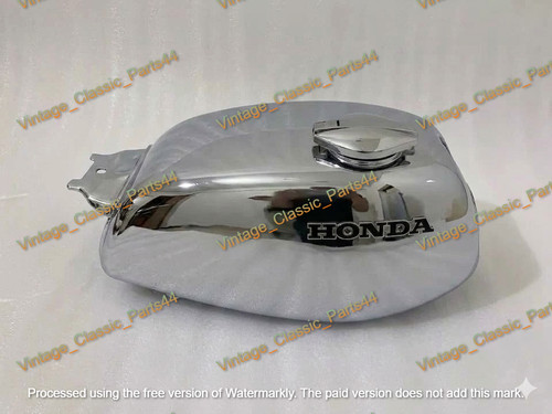 Honda sl350 steel chrome - honda,