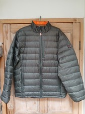 Laksen Mens Medium Puffer Down Jacket Green 