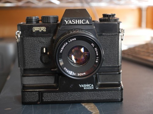 Yashica 50mm lens - yashica, fr