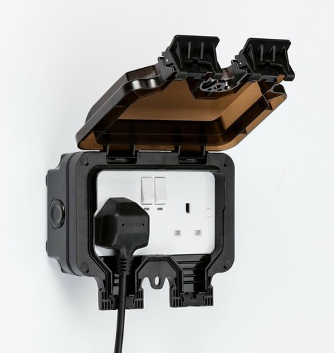 Knightsbridge outdoor socket - knightsbridge,
