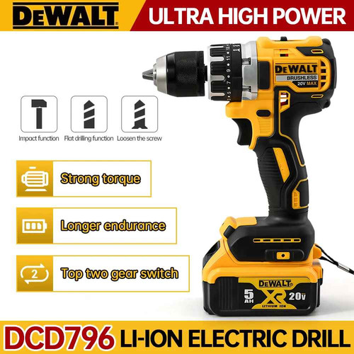 Dewalt dcd796 compact cordless - dcd796,