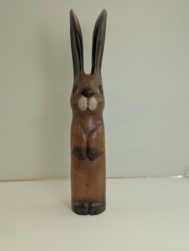 Large vintage hand carved - vintage,