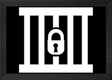 Prison Framed Wall Art Poster