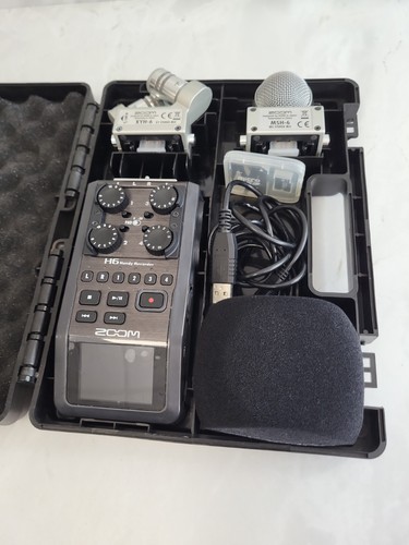 Zoom handy recorder - h6,