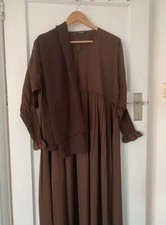 Ladies Abaya with Hijab-Maxi Dress Muslim Dress