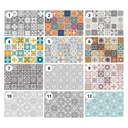 Mosaic tile stickers - mosaic,
