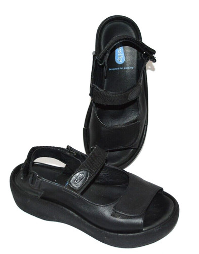 Wolky jewel black leather - black,