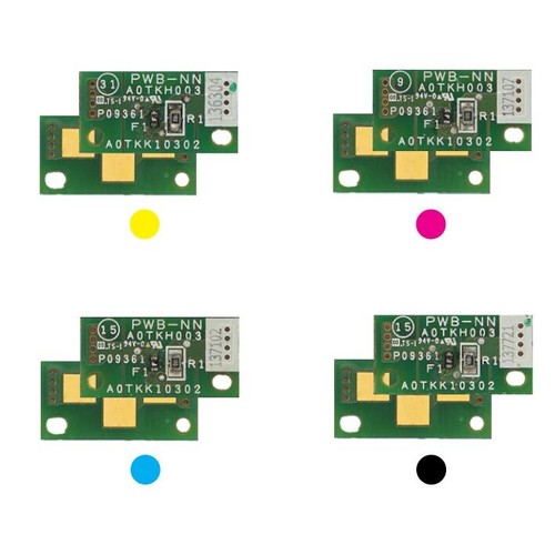 Toner chip c - 4x, y/m/c/k