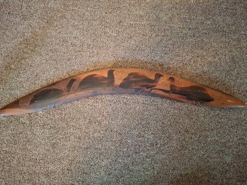 Vintage australian boomerang - vintage,