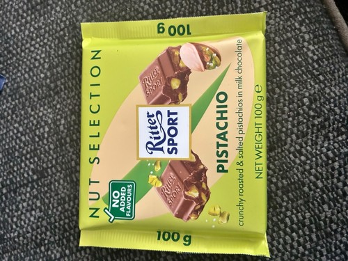 Ritter sport pistachio x - sport, 12