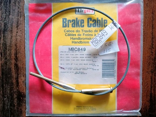 Handbrake cable austin - handbrake,