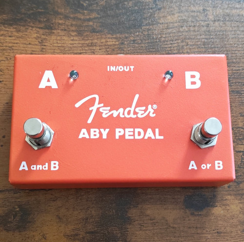 Fender aby pedal analogue - fender,