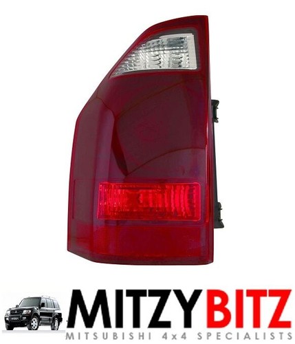 Rear left tail body - rear, light