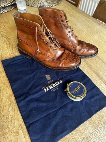 Trickers stow boots size 10 - trickers, uk