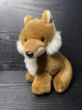 Fox Plush Stuffed Animal Toy Realistic F I B Machine Washable Hard Eyes Nose 10”