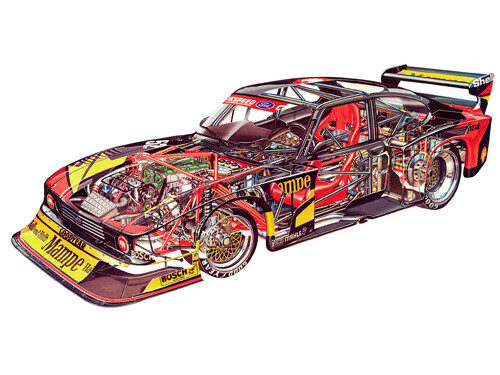 Ford capri turbo zakspeed - capri,