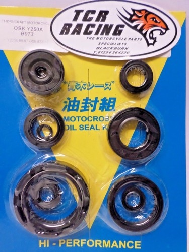 Yamaha oil seal - oil, set