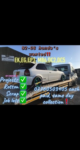 Wanted honda civic - ♻️wanted,