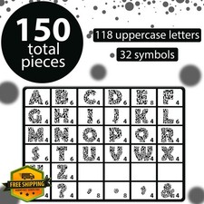 150 pcs large bulletin - large, 7"