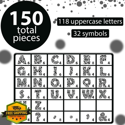 150 pcs large - 150,