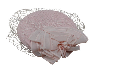 Kangol design pink pillbox hat - pillbox,