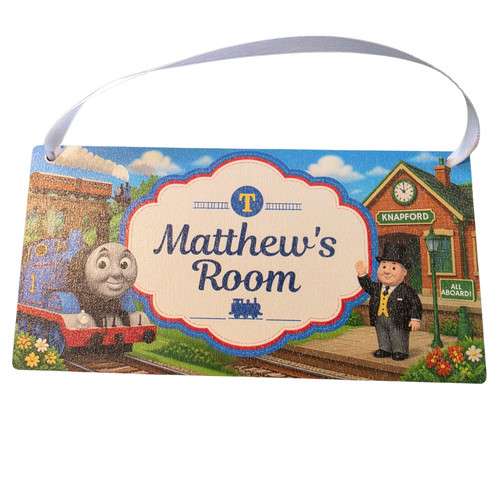 Door sign thomas the tank - door,