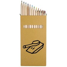 12 x 'Army Tank' Long 178mm