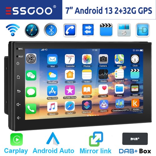 Dab car stereo radio carplay - dab+,