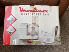 MOULINEX Masterchef 450 Electronic. Food Processor. 4 Speed. Pulse & Accessories