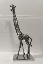 Metal Large Giraffe Sculpture