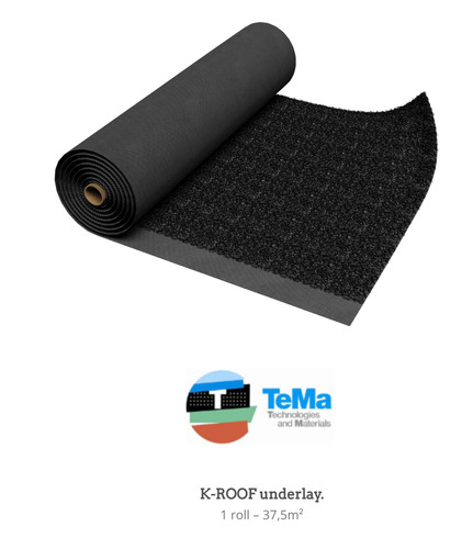 Roof underlay acoustic - underlay,