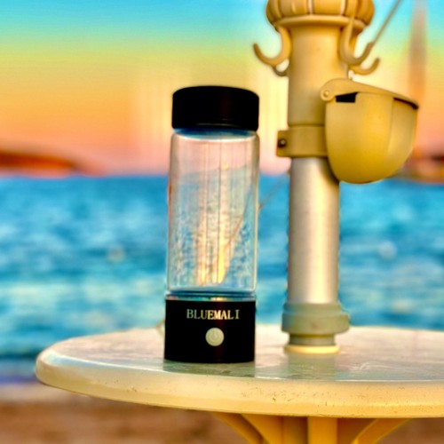 Hydrogen water bottle 420ml - hydrogen,