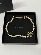 Authentic Chanel Pearl & Black